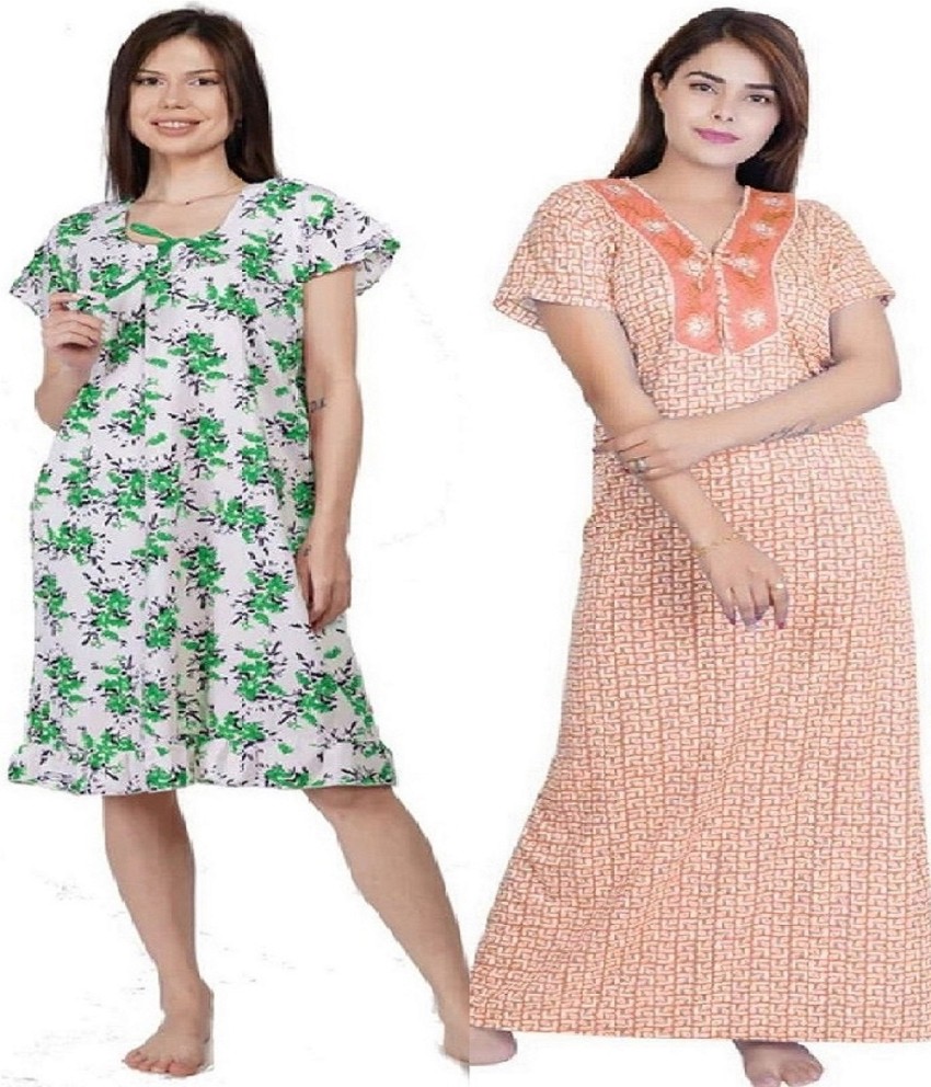 Flipkart ladies best sale cotton nighties