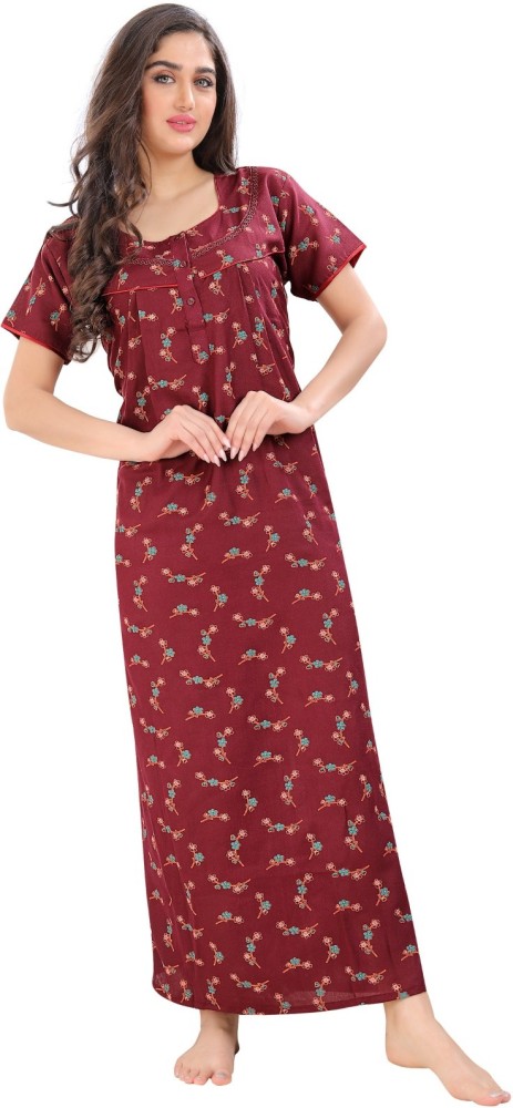 Trendy Jaas Women Nighty - Buy Trendy Jaas Women Nighty Online at Best  Prices in India