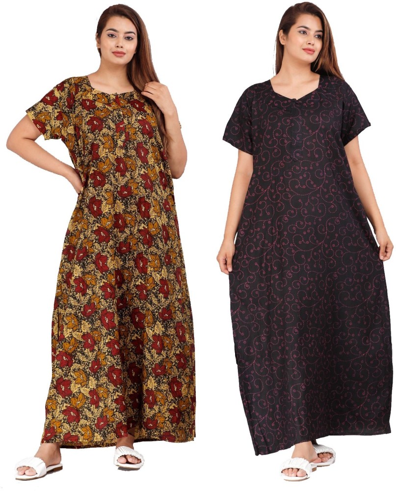 Flipkart night dress cotton hotsell