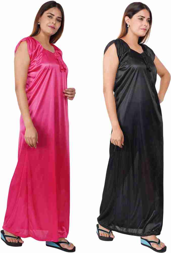 Flipkart satin nighty sale