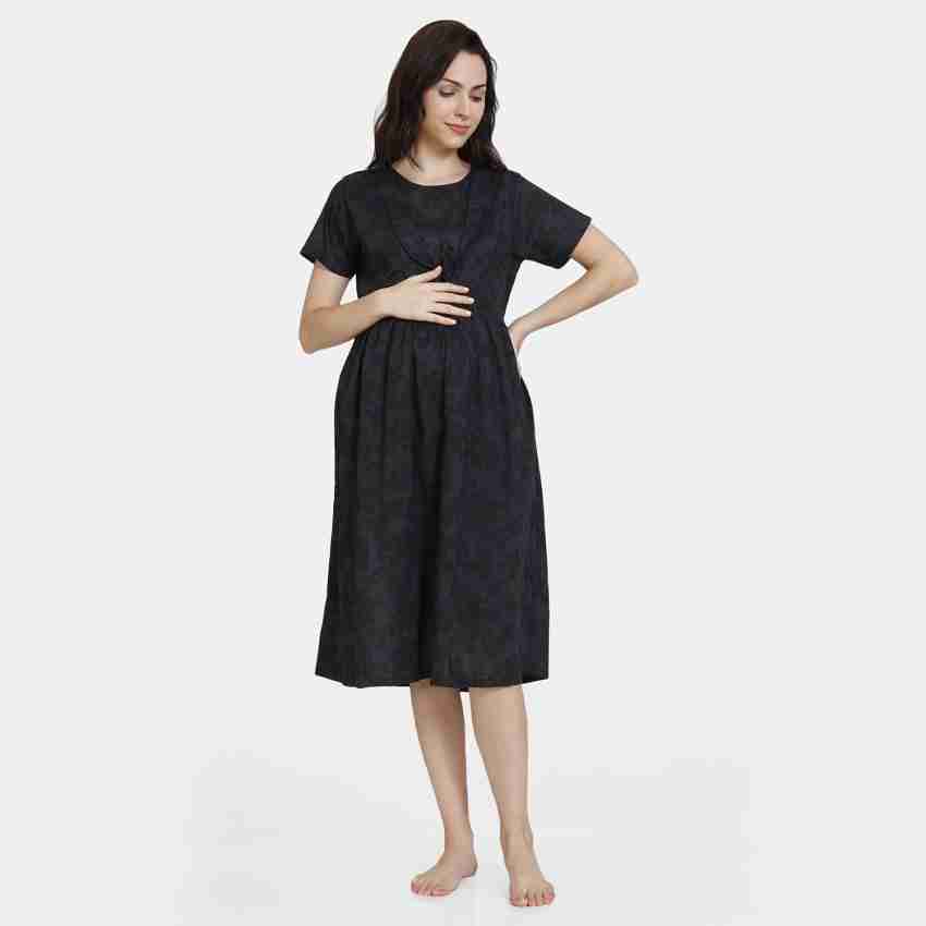 Coucou by Zivame Women Maternity/Nursing Nighty - Buy Coucou by Zivame  Women Maternity/Nursing Nighty Online at Best Prices in India