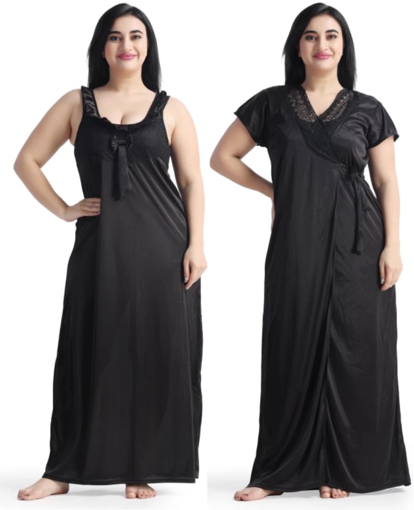 BROOFEE Women Nighty with Robe Buy BROOFEE Women Nighty with Robe Online at Best Prices in India Flipkart