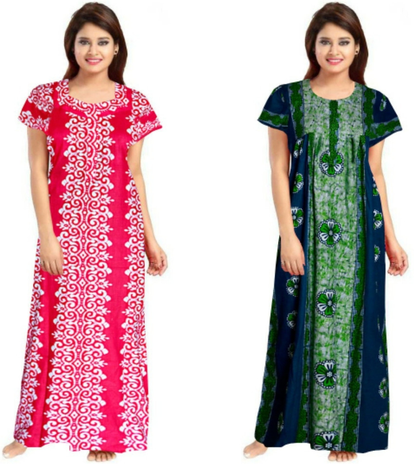 flipkart ladies cotton nighties
