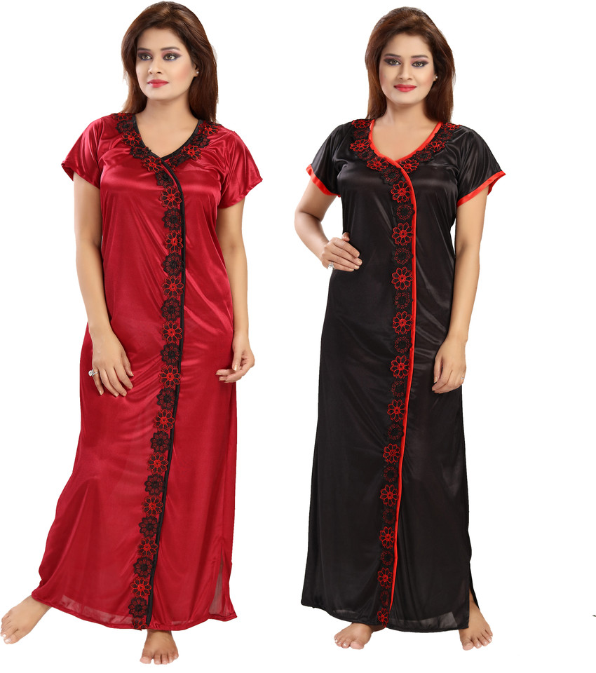Flipkart satin nighty sales