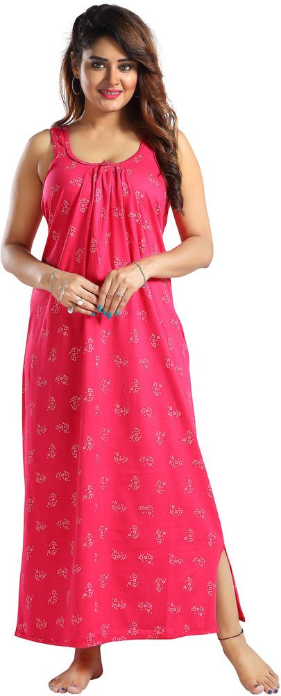 Sleeveless store nighty flipkart