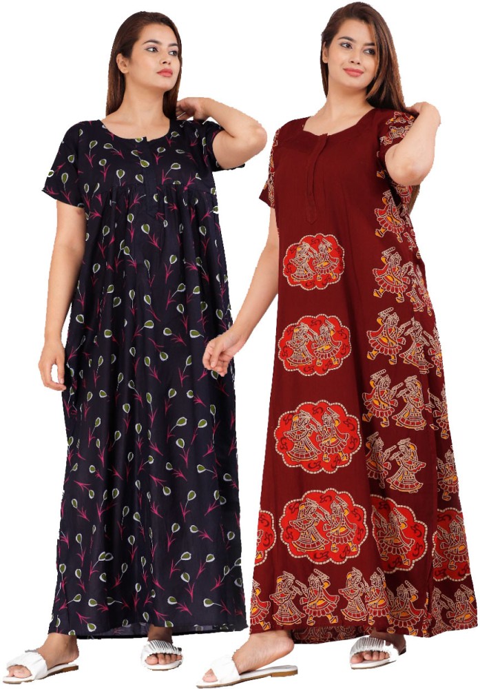 Cotton shop nighties flipkart