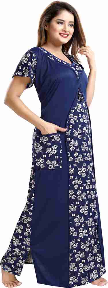 Ladies night shop dress flipkart