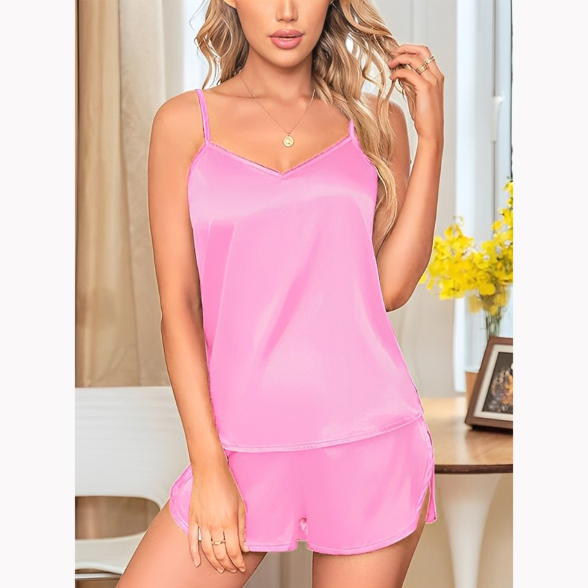 Buy BELLEVINO Top And Short Night Dress/Nighty For Female's