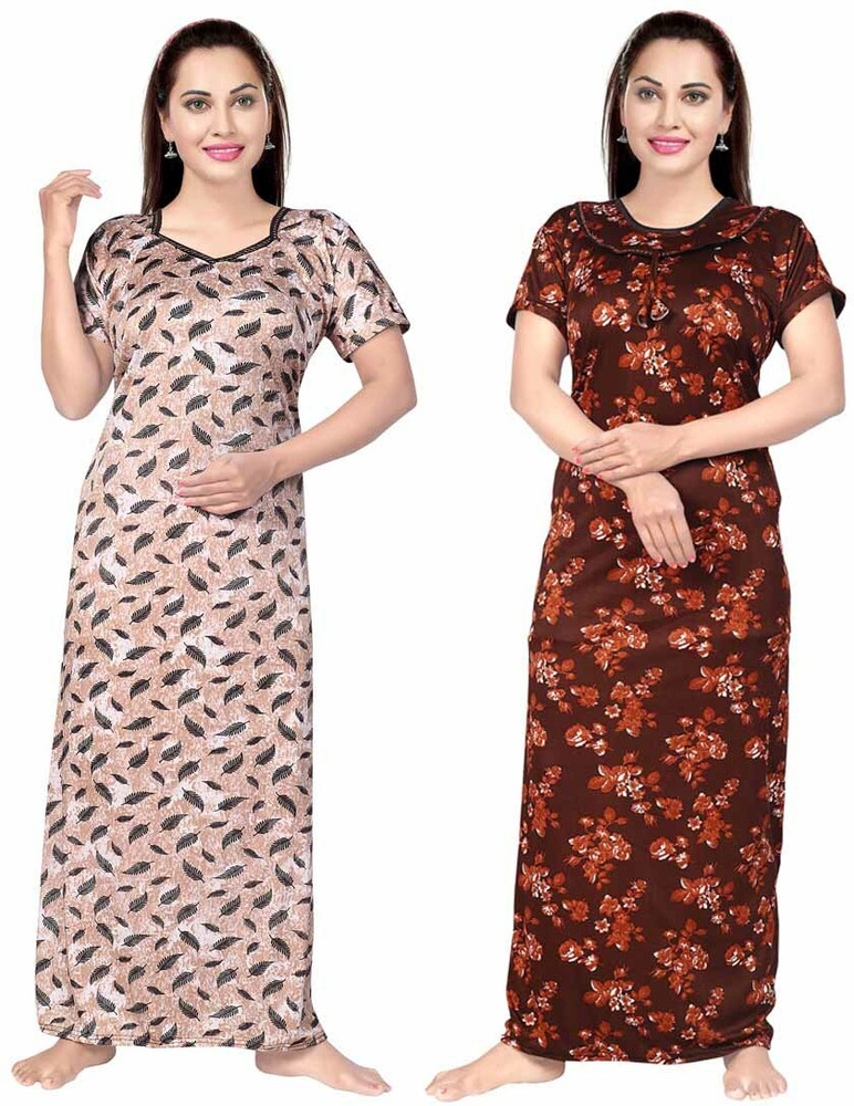 Fashion Club Women Nighty - Buy Fashion Club Women Nighty Online at Best  Prices in India | Flipkart.com
