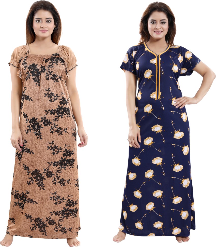 Shopping World Women Nighty - Buy Shopping World Women Nighty Online at  Best Prices in India