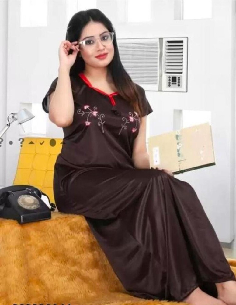 Satin nightwear online flipkart