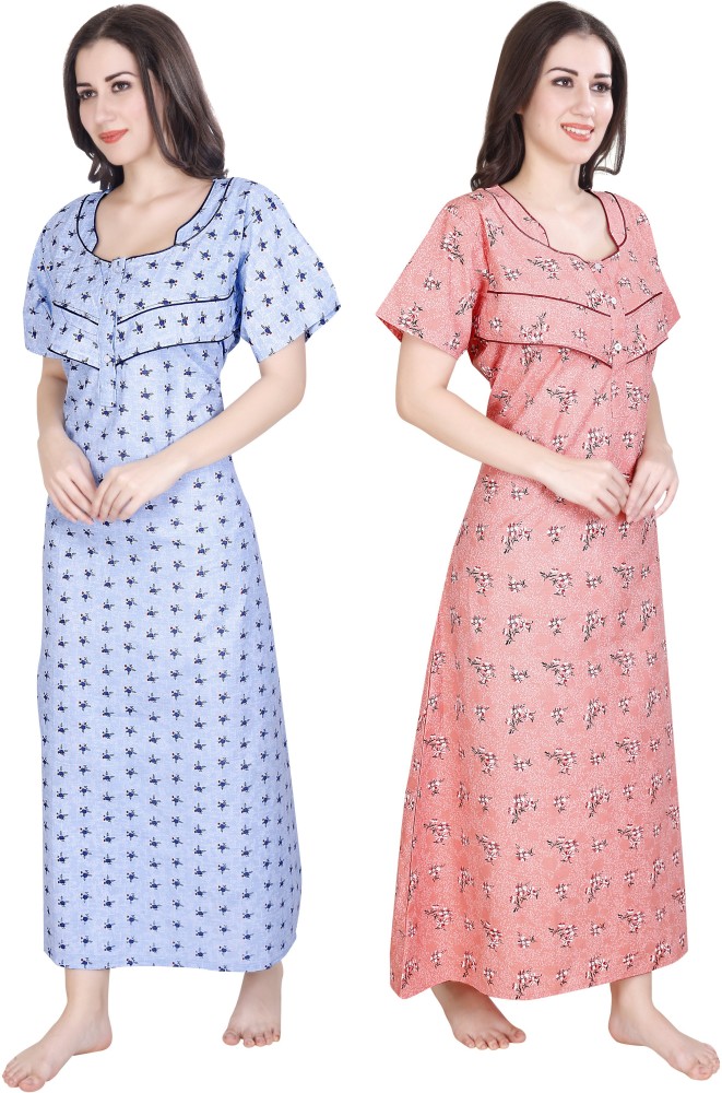 ANKONA Women Maternity/Nursing Nighty - Buy ANKONA Women Maternity/Nursing  Nighty Online at Best Prices in India