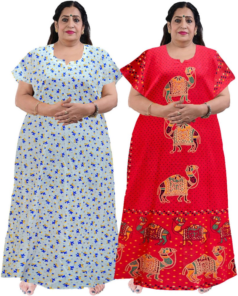 Cotton nighty combo flipkart sale