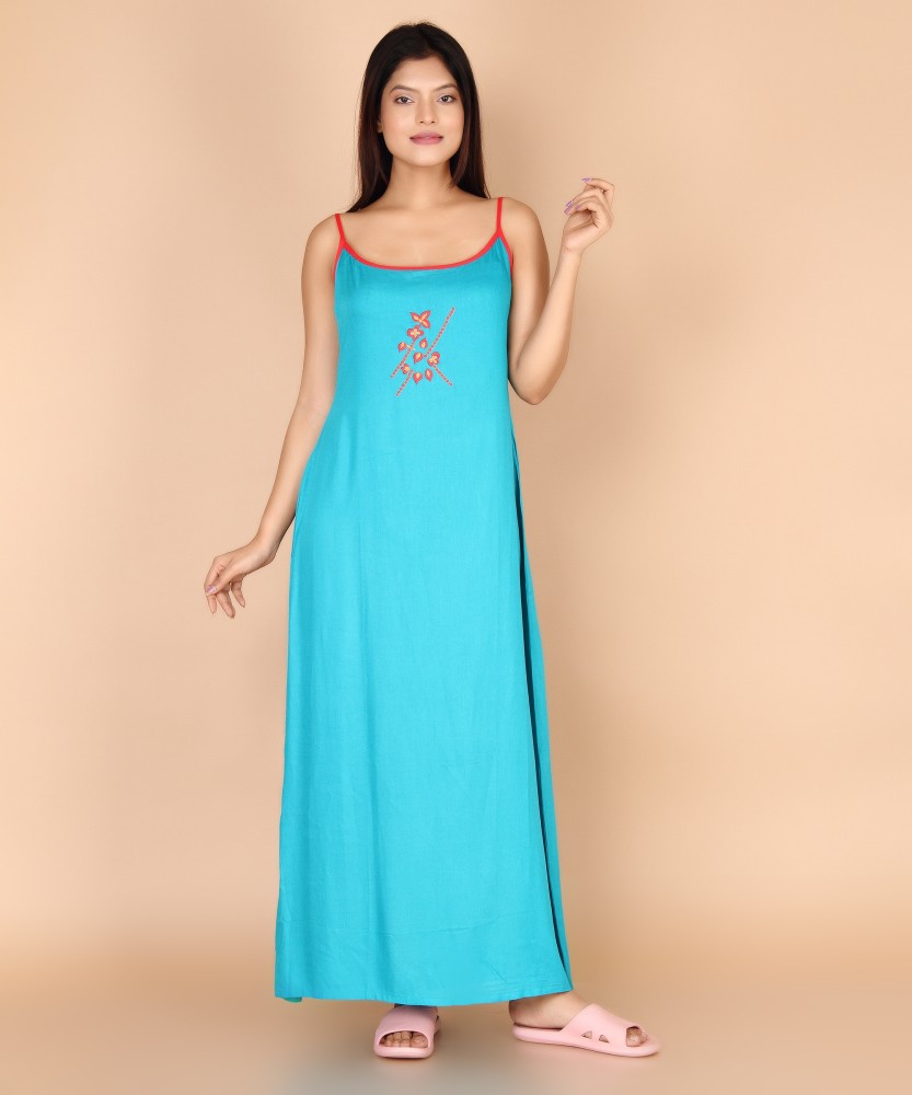 KARNI Women Nighty - Buy KARNI Women Nighty Online at Best Prices in India  | Flipkart.com