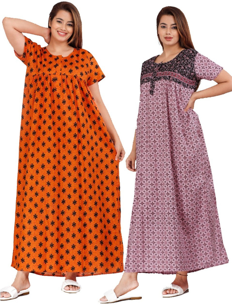Flipkart ladies cotton nighties clearance