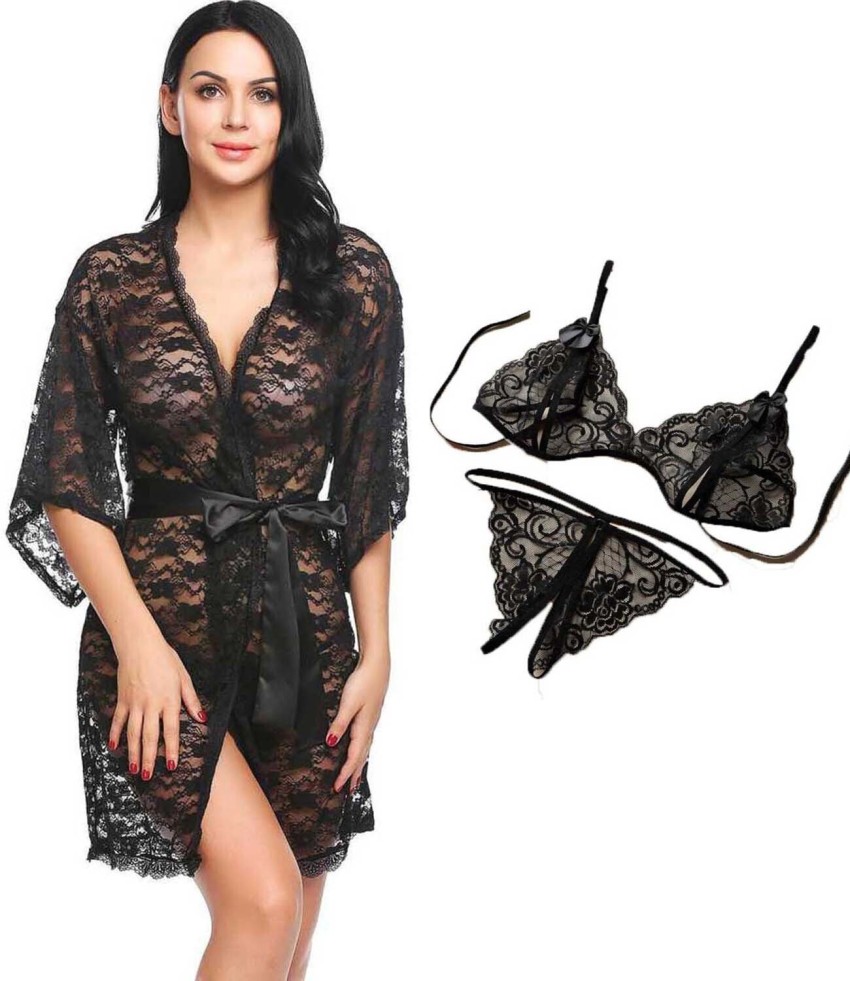 Fashion Count Women Robe and Lingerie Set Buy Fashion Count Women Robe and Lingerie Set Online at Best Prices in India Flipkart