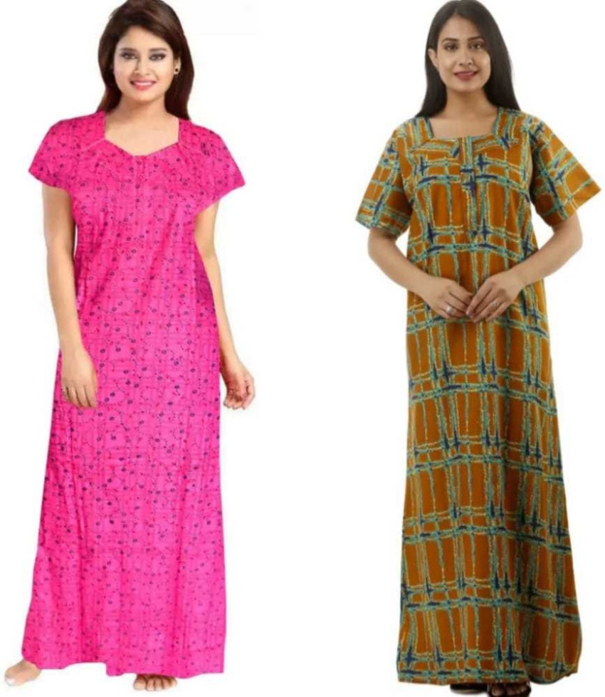 MAHALAXMI NIGHTDRESS Women Nighty Set Buy MAHALAXMI NIGHTDRESS Women Nighty Set Online at Best Prices in India Flipkart