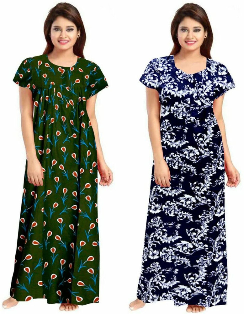 flipkart ladies cotton nighties