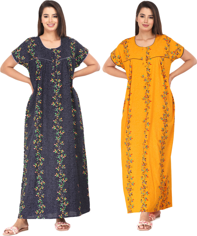 Flipkart women's cotton nighties new arrivals