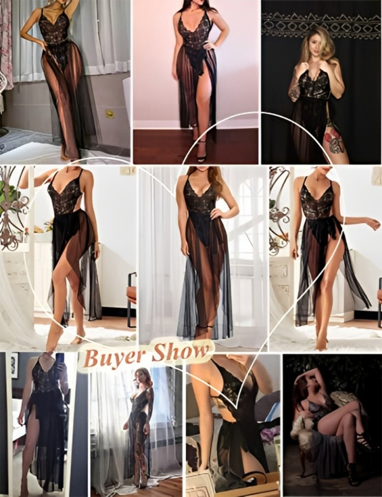 Buy BELLEVINO Babydoll Nightwear/Honeymoon Night Dress/Resort