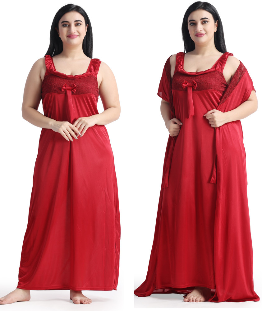Night dress for honeymoon flipkart on sale