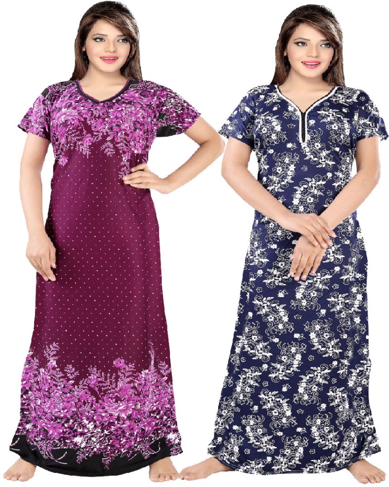 Hans Craft Women Nighty - Buy Hans Craft Women Nighty Online at Best Prices  in India