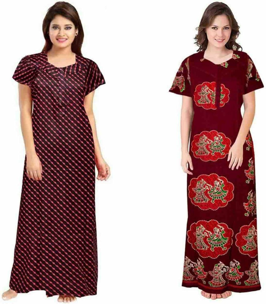 Flipkart women's cotton store nighties