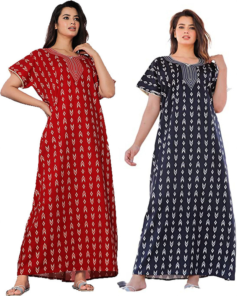 Beautiful night dresses on sale flipkart