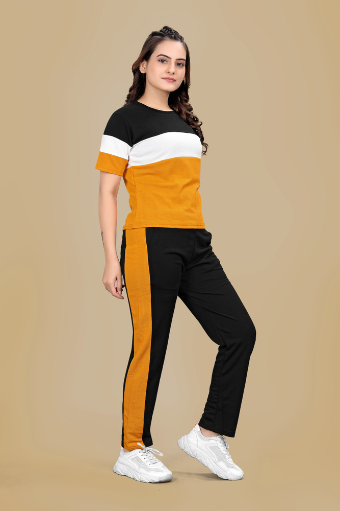 SAKARMAA Colorblock Women Track Suit - Buy SAKARMAA Colorblock Women Track  Suit Online at Best Prices in India | Flipkart.com