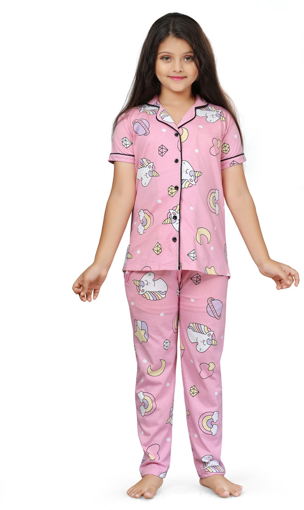 Bloem Kids Nightwear Girls Printed Cotton Price in India Buy Bloem Kids Nightwear Girls Printed Cotton online at Flipkart