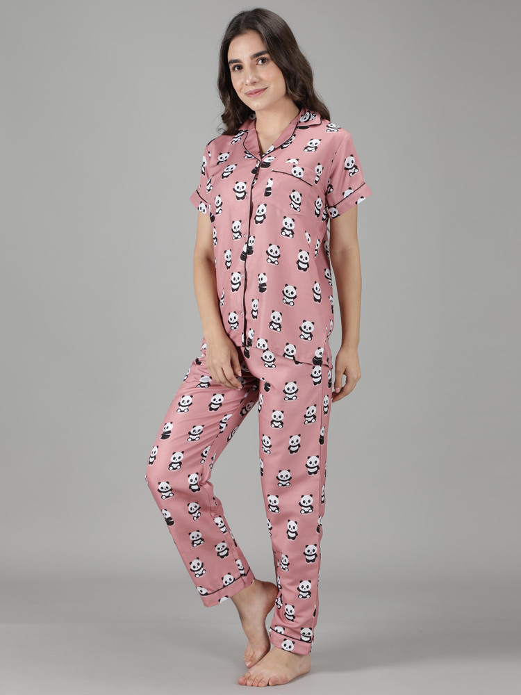 Panda print night suit sale