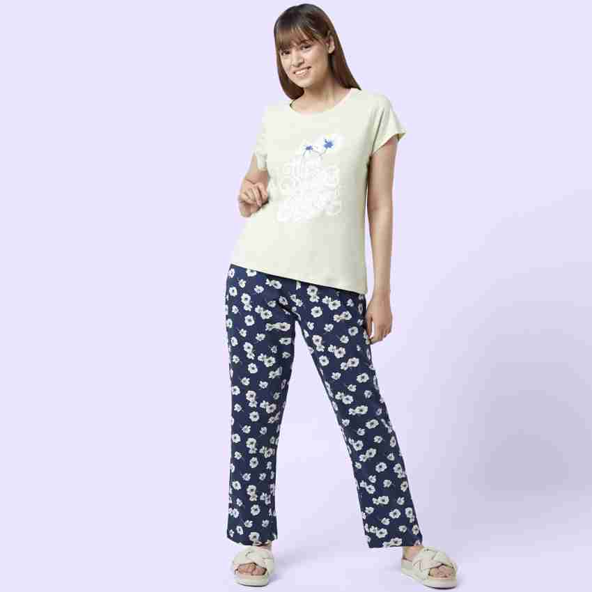 YU by Pantaloons Women Printed Multicolor Top & Pyjama Set Price in India - Buy  YU by Pantaloons Women Printed Multicolor Top & Pyjama Set at   Top & Pyjama Set