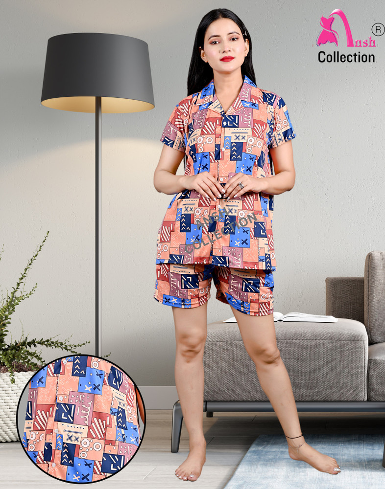 Short night sales dress flipkart
