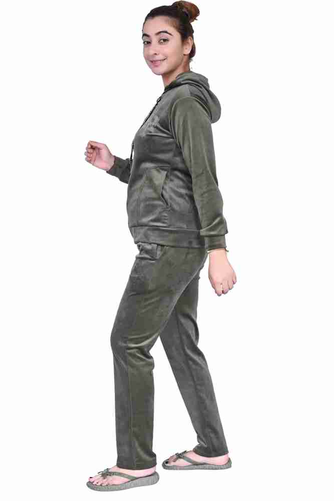 Fonista Solid Women Track Suit Buy Fonista Solid Women Track Suit Online at Best Prices in India Flipkart
