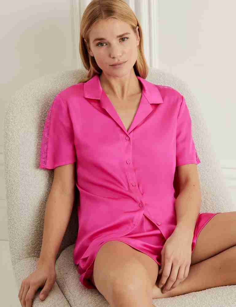 Silk nightwear marks online and spencer