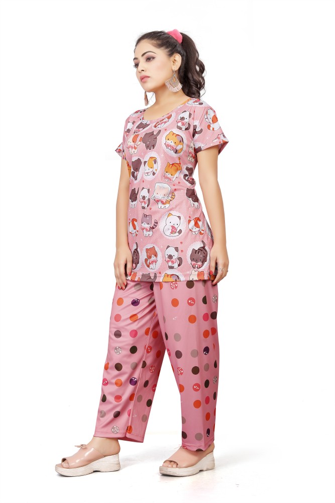 Night suit for discount ladies on flipkart