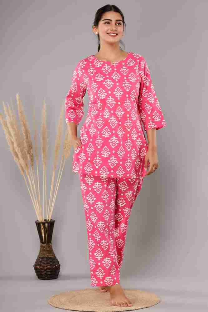 Pink discount star pyjamas