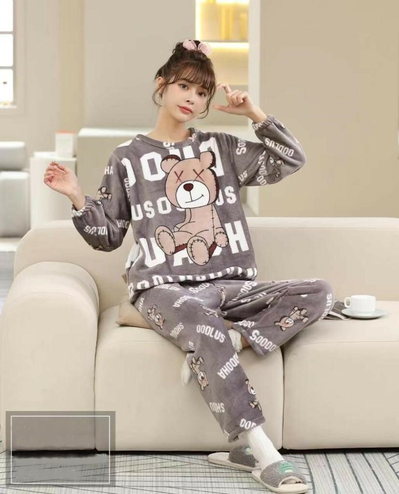 Cute winter best sale night suit