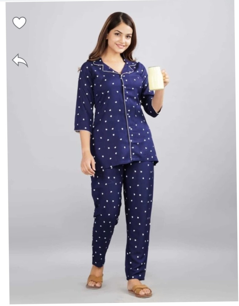 Cotton Girls Night Suit, Tshirt and track paint at Rs 999/set in