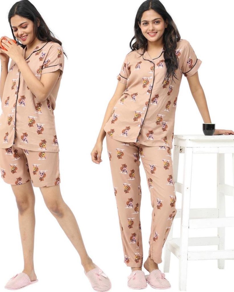 Flipkart night dress on sale cotton