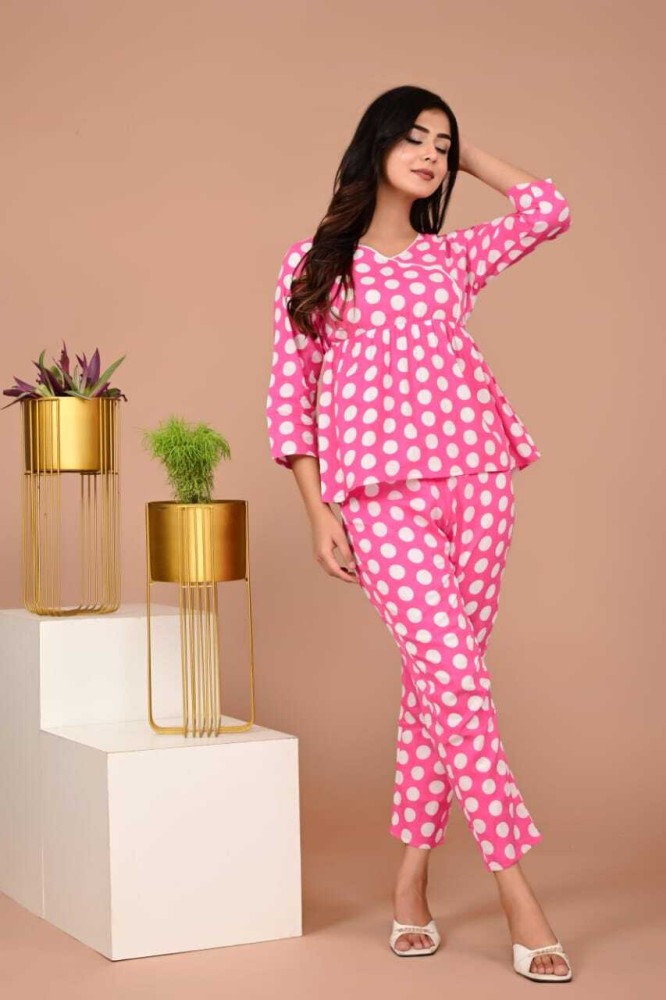 Women Pajamas Set 2 Pieces Pjs Floral Pyjama Lapel Pijama Faux