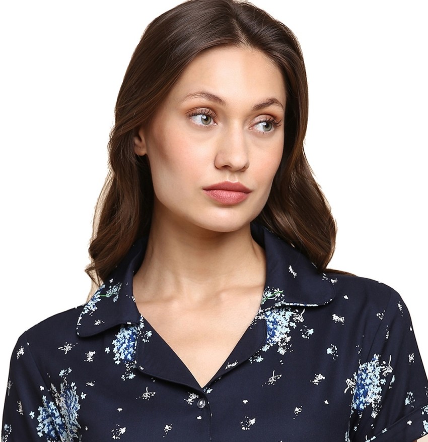 Van Heusen Intimates Allover Print Women Printed Blue Night Suit Set Price  in India - Buy Van Heusen Intimates Allover Print Women Printed Blue Night  Suit Set at  Night Suit Set