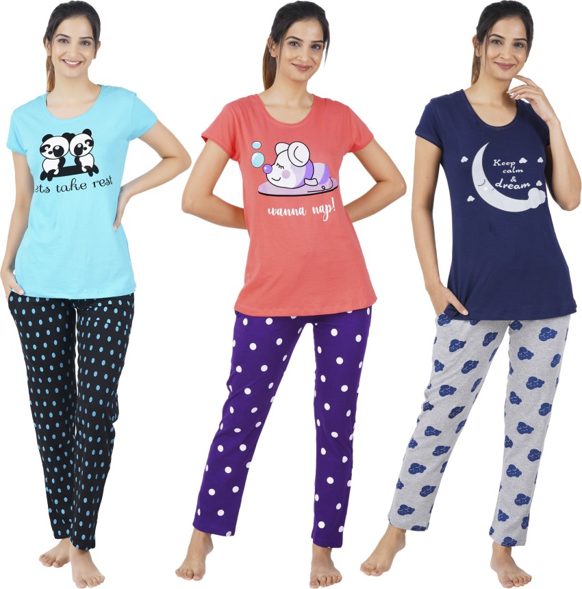 TRYCLO Women Pyjama