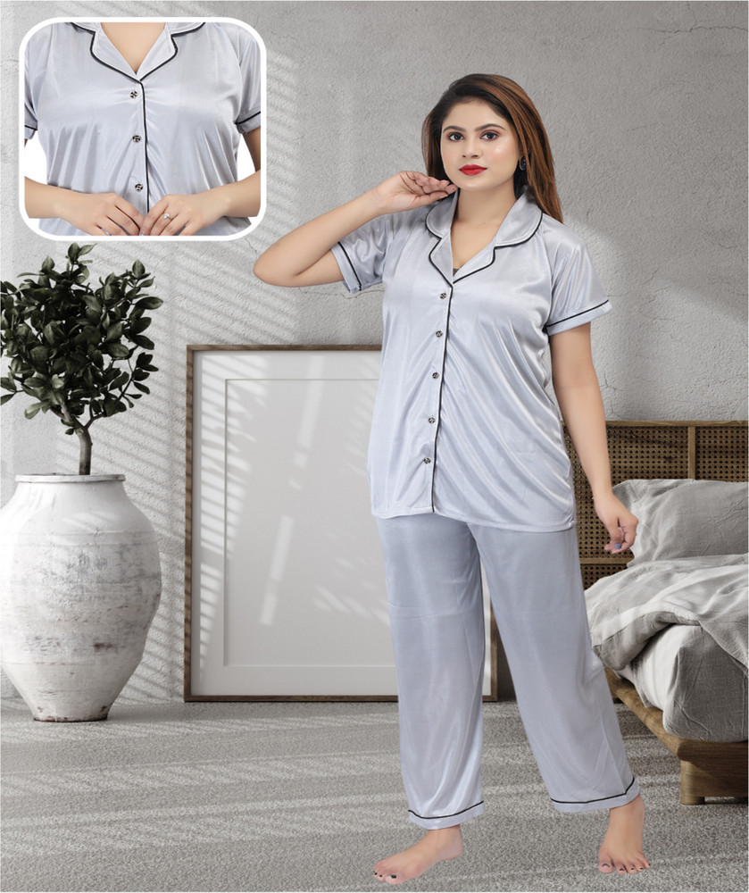 Cotton night suit discount for ladies flipkart