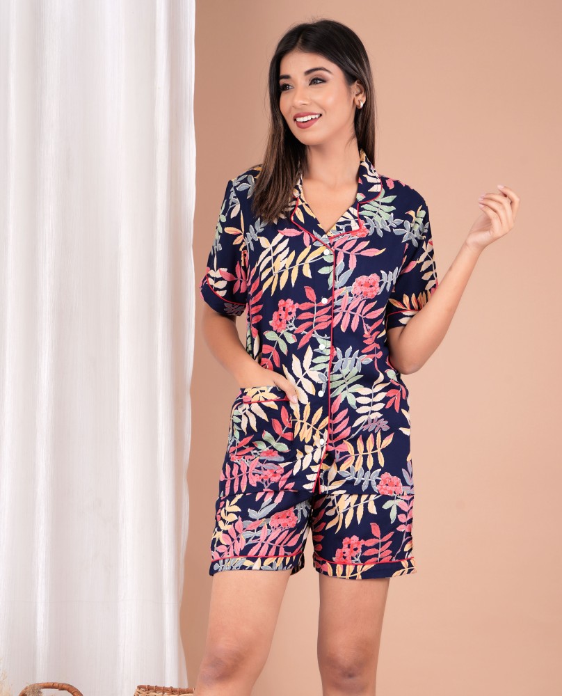 Short night dress on sale flipkart