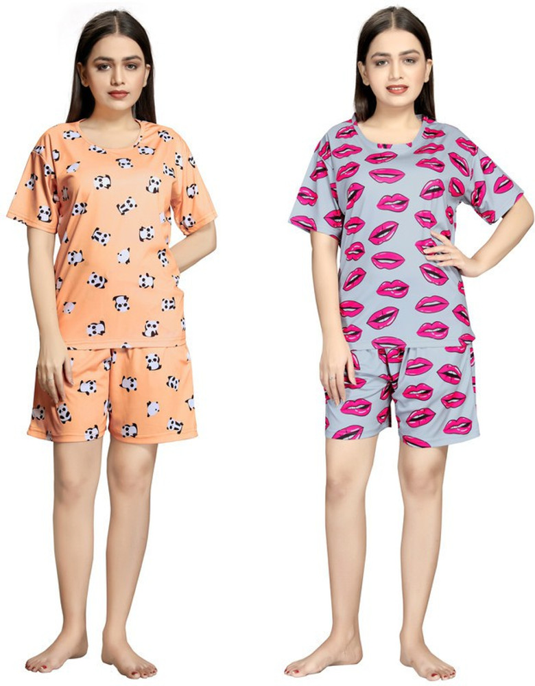 Short night dress discount flipkart