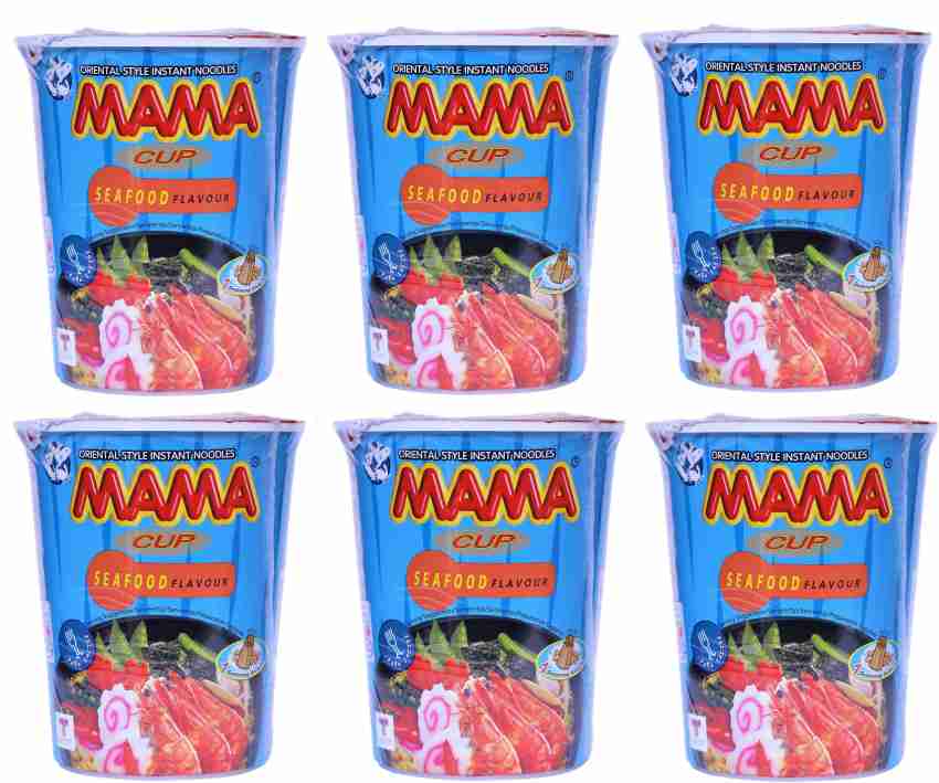 MAMY MAMA Instant Cup Noodles Seafood Flavour Non vegetarian