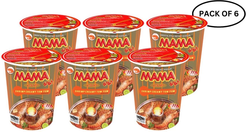 Mama Cup Noodle Vegetable Flavour 70g - Asian Online