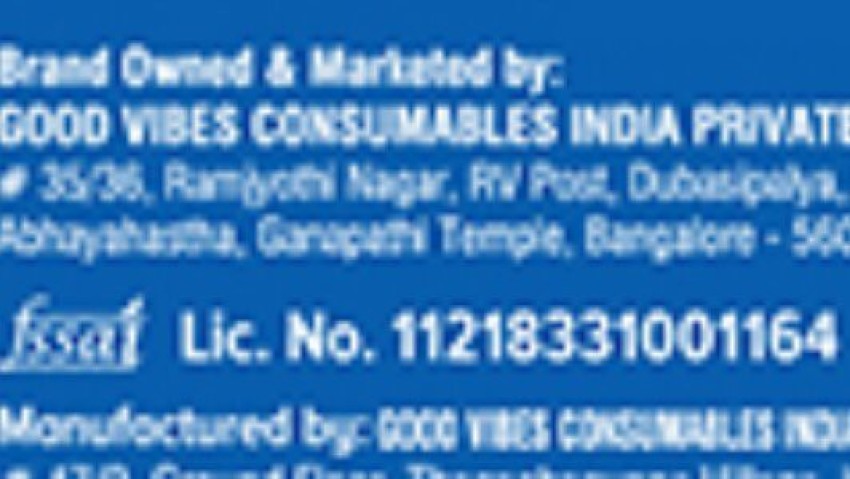 Good vibes consumables 2025 india pvt ltd