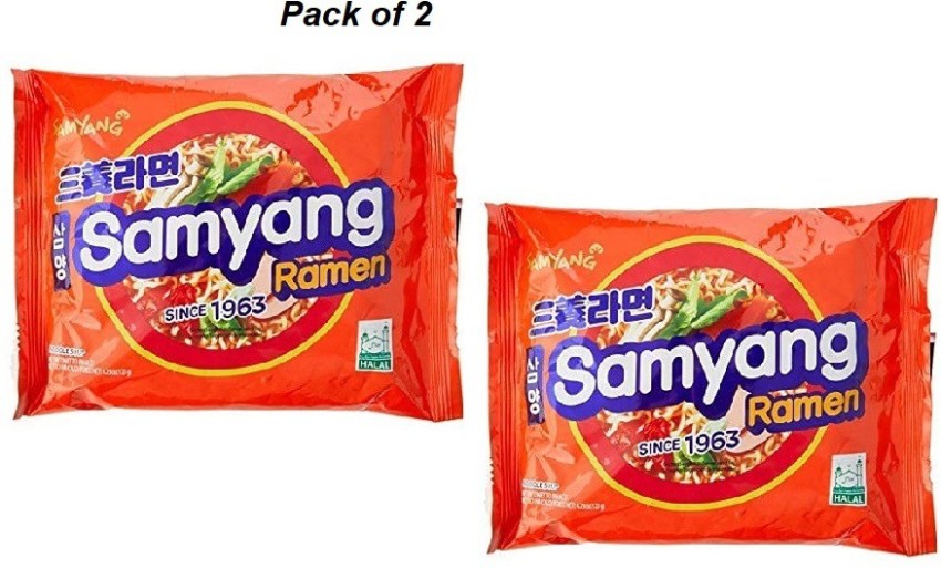 Buy Samyang Ramen Spicy Stir-Fried Noodle, Halal, 120g Online at